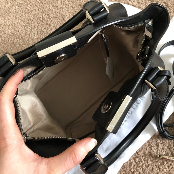 Micheal Kors! NWT! Black genuine leather tote! - Picture 4 of 8